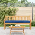 Coussins de palette pour banc 2 pcs Bleu royal 180x40x8 cm Tissu Oxford