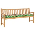 Coussins de Palette pour Banc 2 pcs Jungle Tropical 180x40x8 cm Tissu Oxford