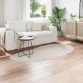 Tapis d'aire Sable 100x200 cm Polyester Antidérapant