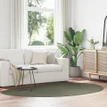 Tapis "HUARTE" à poils courts, doux et lavable, vert forêt 160x230 cm