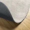 Tapis "HUARTE" à poil court doux et lavable sable 140x200 cm