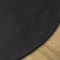 Tapis "HUARTE" à poils courts, doux et lavable noir 140x200 cm