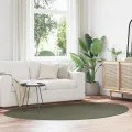 Tapis "HUARTE" à poils courts et lavable Vert forêt 160x230 cm
