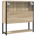 Meuble de salle de bain miroir  Chêne Sonoma 60x16x60 cm en bois d'ingénierie
