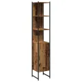 Ensemble de meubles de salle de bain 4 pièces en bois ancien, bois d'ingénierie