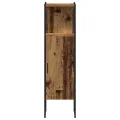 Ensemble de meubles de salle de bain 4 pièces en bois ancien, bois d'ingénierie