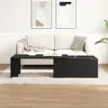 Table basse  en chêne noir 150x50x35 cm en bois composite