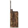 Table de coiffeuse  Chêne fumé Bois d'ingénierie 75.5 x 41 x 135 cm
