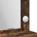 Table de coiffeuse  Chêne fumé Bois d'ingénierie 75.5 x 41 x 135 cm