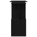 Bureau  Noir Chêne 200x50x76 cm en bois d'ingénierie