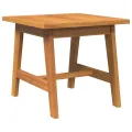 Ensemble de Bistro 3 Pièces avec Coussins en Bois d'Acacia