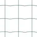 Clôture Euro avec 13 poteaux 1x25 m acier galvanisé vert