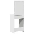 Table de Maquillage avec Éclairage LED Blanc 50x41x135 cm