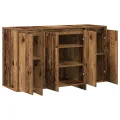 Buffet marron Bois ancien Bois 120 x 41 x 75 cm Buffet