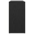 Buffet Chêne noir Bois d'ingénierie 120 x 36 x 69 cm Rangement