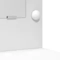 Ensemble de coiffeuse en 2 pièces avec éclairage LED en bois blanc