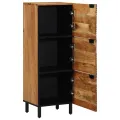 Highboard  40x33x110 cm en bois d'acacia solide