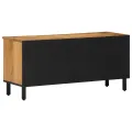 Meuble TV  100x33,5x46 cm en Bois Massif d'Acacia