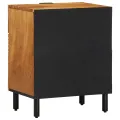 Table de chevet  50x33x60 cm en bois massif d'acacia