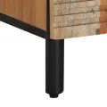 Table de chevet  50x33x60 cm en bois massif d'acacia
