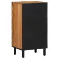 Buffet 40x33x75 cm Bois Massif Acacia