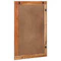 Miroir de salle de bain 50x70x3 cm en bois massif d'acacia