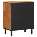 Table de chevet  50x33x62 cm en Bois d'Acacia Massif