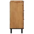 Buffets en bois massif d'acacia 3 pièces, 60x33x75 cm