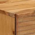 Buffets en bois massif d'acacia 3 pièces, 60x33x75 cm