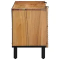 Meuble TV  105x33,5x46 cm en bois massif d'acacia