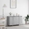 Buffet gris sonoma en bois d'ingénierie 120 x 41 x 75 cm