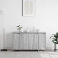 Buffet gris sonoma en bois d'ingénierie 120 x 41 x 75 cm