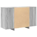 Buffet gris sonoma en bois d'ingénierie 120 x 41 x 75 cm