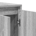 Buffet gris sonoma en bois d'ingénierie 120 x 41 x 75 cm