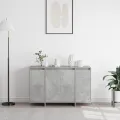 Buffet gris béton Gris béton Mélamine 120 x 41 x 75 cm