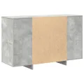 Buffet gris béton Gris béton Mélamine 120 x 41 x 75 cm