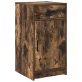 Buffet  Chêne Fumé 40x41x75 cm Bois Ingénierie