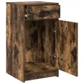 Buffet  Chêne Fumé 40x41x75 cm Bois Ingénierie