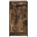 Buffet  Chêne Fumé 40x41x75 cm Bois Ingénierie