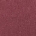 Fauteuil avec repose-pied Rouge bordeaux Tissu