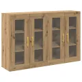 Armoires Murales 2 pcs Chêne Artisan 69,5x34x90 cm Bois d'ingénierie
