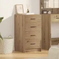 Buffet en chêne artisanal 40x41x75 cm Bois d'ingénierie