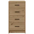 Buffet en chêne artisanal 40x41x75 cm Bois d'ingénierie