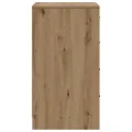 Buffet en chêne artisanal 40x41x75 cm Bois d'ingénierie