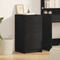 Buffet Chêne Noir 40x41x75 cm Bois d'ingénierie