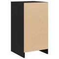 Buffet Chêne Noir 40x41x75 cm Bois d'ingénierie