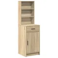 Placard haut chêne Sonoma 40x41x135 cm bois d'ingénierie