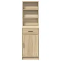 Placard haut chêne Sonoma 40x41x135 cm bois d'ingénierie