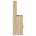 Placard haut chêne Sonoma 40x41x135 cm bois d'ingénierie