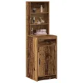 Armoire haute Bois ancien 40x41x135 cm